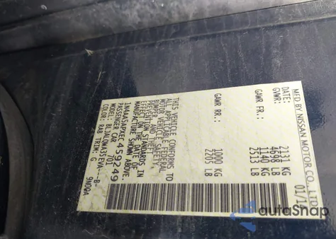 2014 Nissan Maxima 3.5 S/3.5 Sv from USA, damaged, VIN 1N4AA5APXEC459249